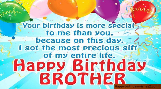{100} Best Happy Birthday Wishes, Messages, Quotes for Brother