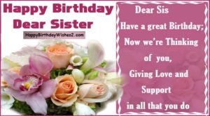 #100 Best Happy Birthday Wishes, Messages, and Quotes for Sister