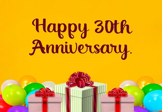 {100+} Top 30th Anniversary Wishes, Messages, Quotes for Parents