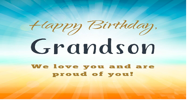 {30+} Happy Birthday Images for Grandson | Wishes with Images ...