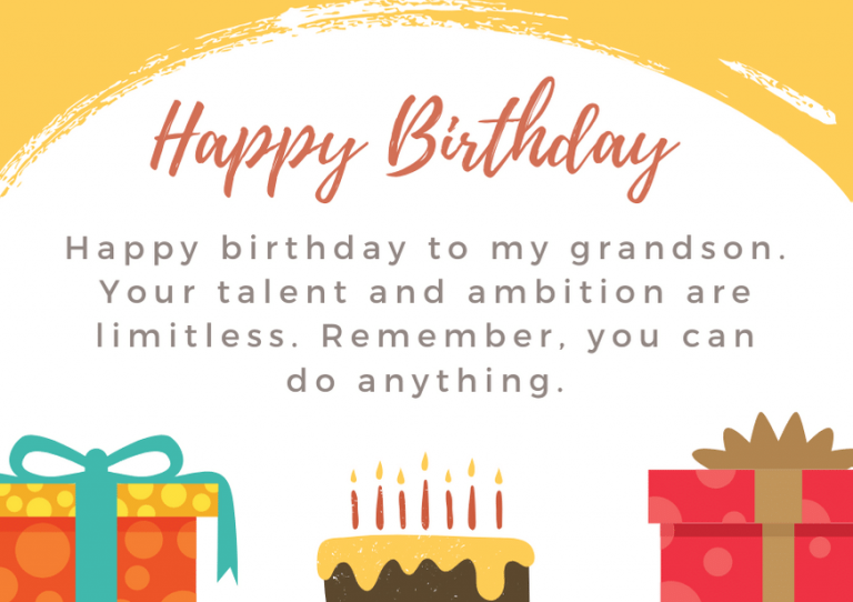 30+ Happy Birthday Images for Grandson | Wishes with Images