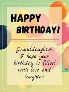 {31+} Happy Birthday Images for Granddaughter | Wishes